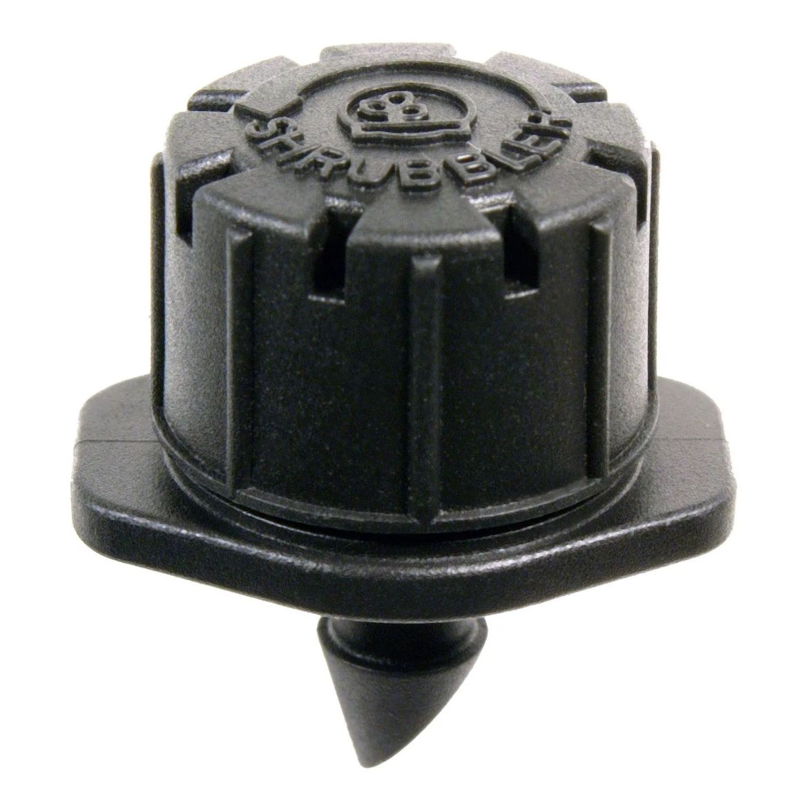 Picture of Antelco OCTA-Mitter/Shrubbler 180° 4mm Barbed inlet (Black base)